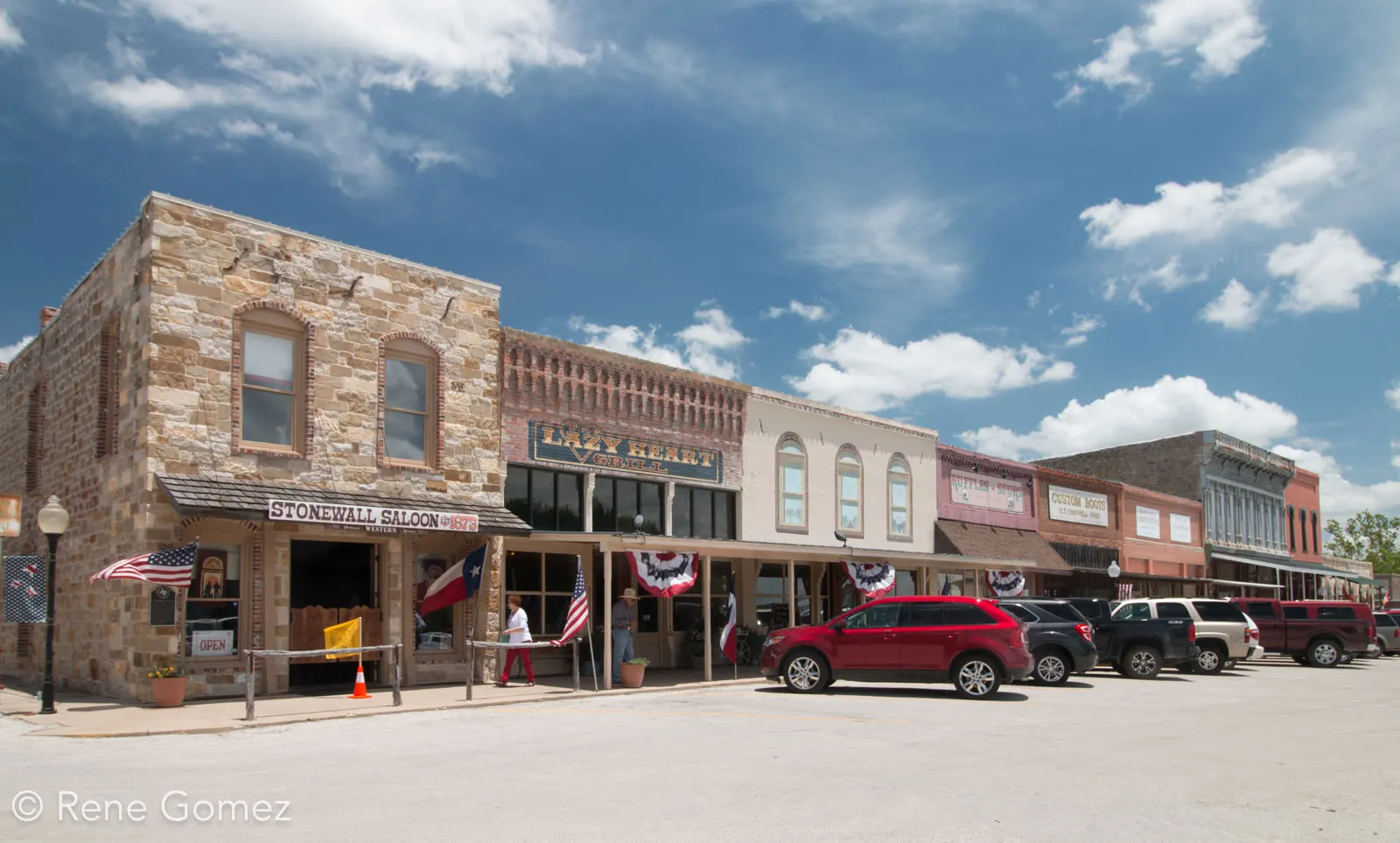 Saint Jo, Texas — a view of the small ranching town in Montague County
