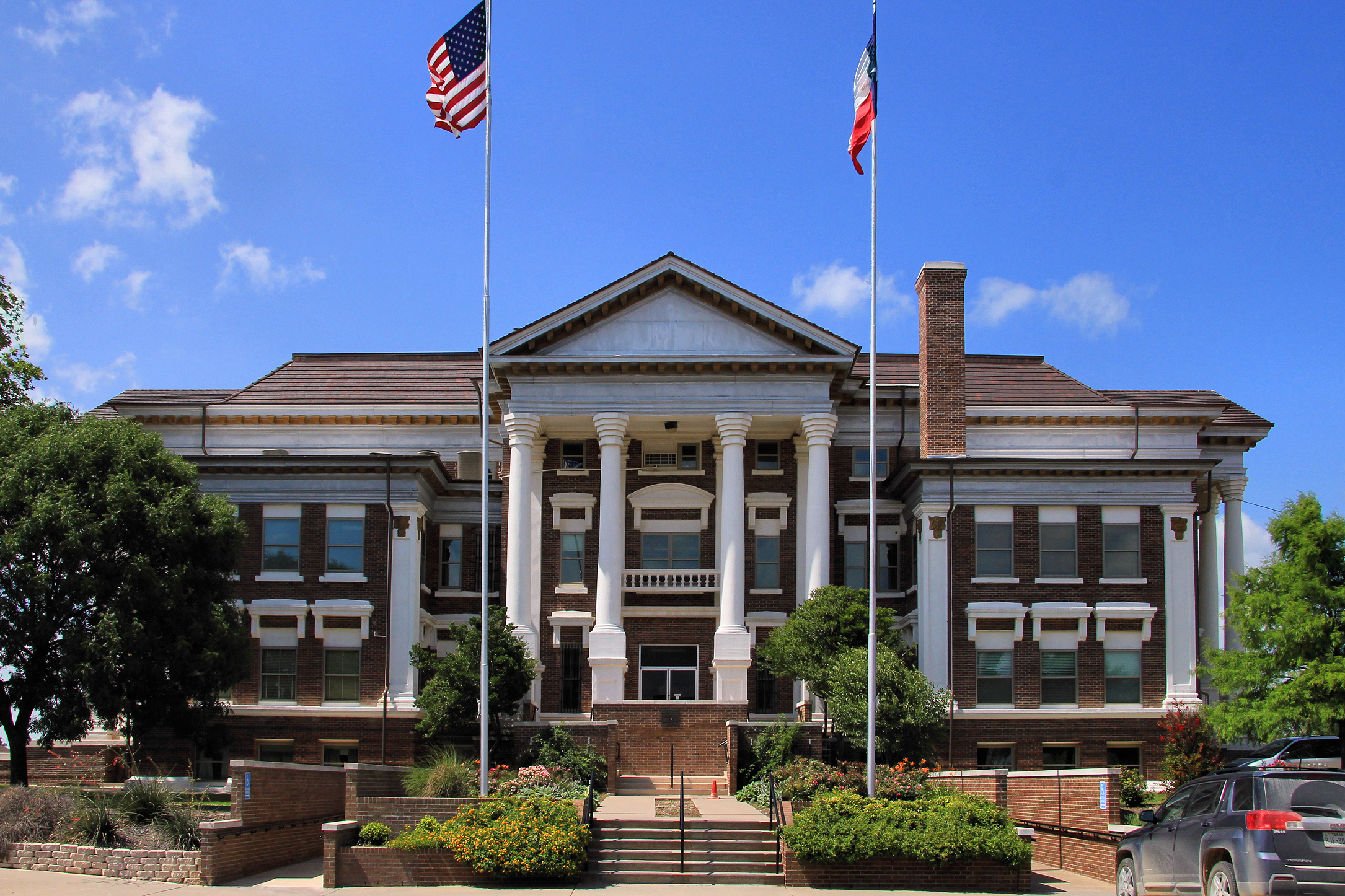 Montague County Courthouse in Montague, Texas